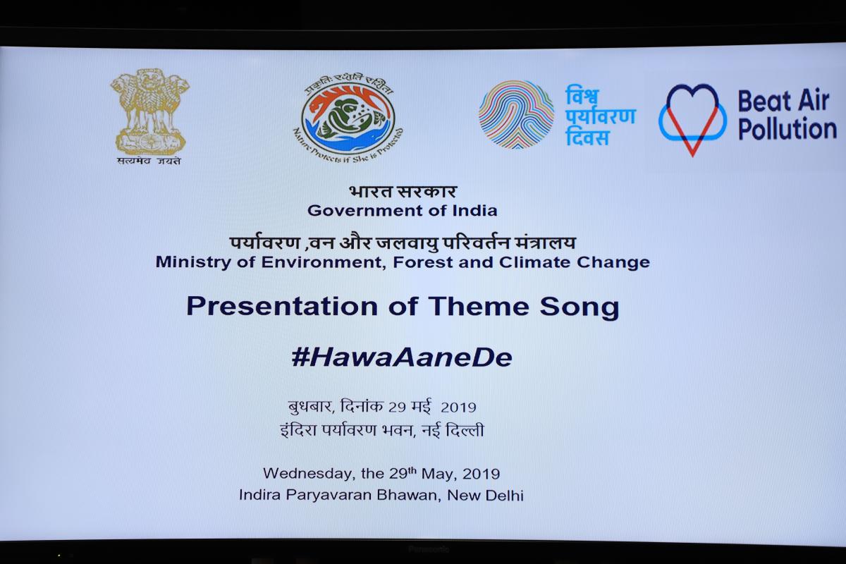 Image of Presentation of Theme Song